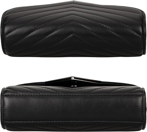 Dexmay Women Clutch المحافظ أزياء الأزياء النباتية النباتية المظروف المسائي الأكياس الكبرى مع حزام الكتف سلسلة in Kuwait
