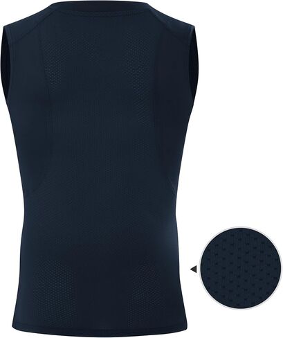 Blueleaf Boys Sleeveless Compression Shirt Youth Mesh Back Tank Tops Kids Athletic Basketball Undershirts in Kuwait