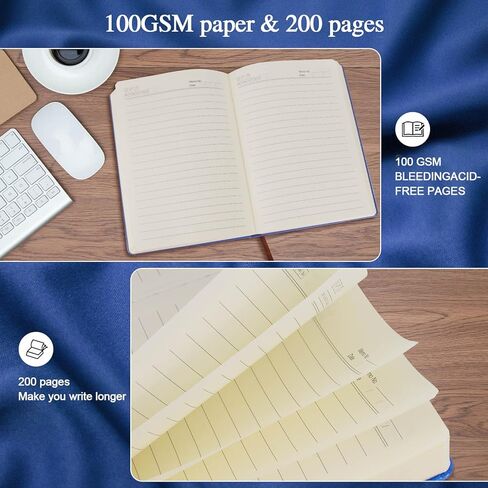 Bee Gifts Bee Faux Leather Vintage Journal Notebook Honey Bee Gifts,Hardcover Notebook for Women Men,Bee Lover Gifts,200 Pages 100 Gsm Journal Notebook with Pen,1 Pack Black A5 (Bee Black) in Kuwait