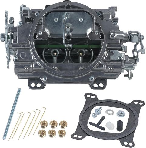 1905 AVS2 650CFM 4 Barrel AFB-style Square Bore Carburetor Compatible with Silverado, Corvette, Mustang, Mercury, GMC Pickup Truck, Manual Choke (1905-650) in Kuwait