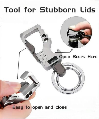 3 Pack Car Key Chain Bottle Opener Keychain for Men and Women in Kuwait