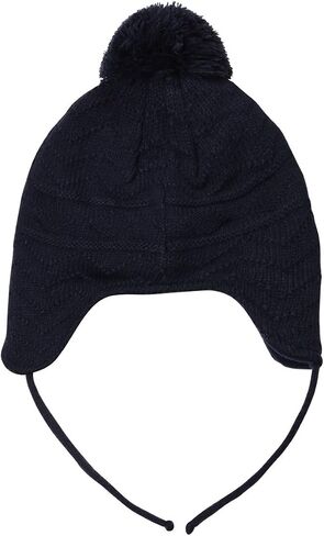 jerague Hats and Gloves Set for Kids Toddler Baby Girls Boys Warm Earflap Beanie Fleece Hats Mittens in Kuwait