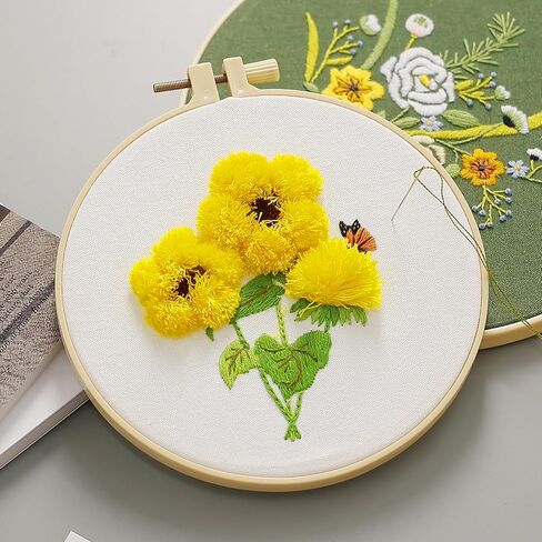 Caydo 12 Pieces Embroidery Hoops 4 Inch Small Embroidery Hoop for Embroidery, Craft Sewing and Ornaments in Kuwait