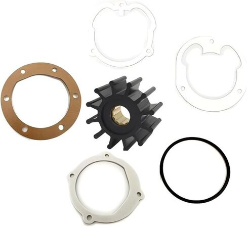 مكبرة مضخة المياه متوافقة مع فولفو بنتا 3.0 ، 4.3 ، 5.0 ، 5.7 V6 V8 ، جونسون 09-1027B 09-1027B-1 ، 1210-0001 SIERRA 18-3081 18-3277 3862281 2121360 21951346 OMC in Kuwait