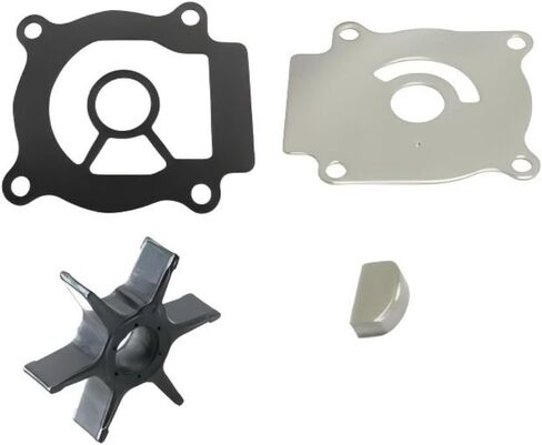 مجموعة إصلاح المكره المضخة المياه 17400-96353 17400-96403 17400-96354 لـ Suzuki Outboard 20-50HP DT20 DT25 DT30 DF25 DF30 DF40 DF50 DT25C DT30C DT35 DT40C استبدال Sierra 18-3242 in Kuwait
