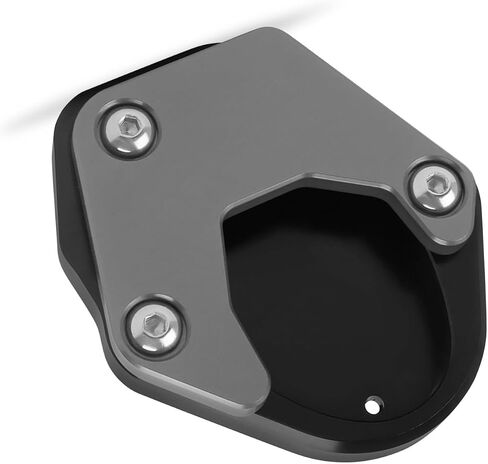 CHIFUN Kickstand Extender Enlarger Pad Side Stand Extension Plate Replacement for Kawasaki Eliminator 500 450 SE 2023 2024+ Side Parking Stand Foot Pad(Titanium) in Saudi Arabia
