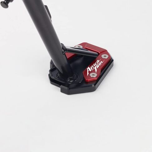 Motorcycle Side Stand Extension Kickstand Plate Compatible With H.onda CRF1100L Africa Twin Adventure Sports/DCT 2020-2024 | Foot Pad Support CRF 1100 L 1100L CRF1100 L Accessories (black) in Kuwait