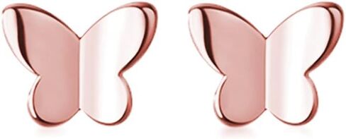 Sluynz Solid 925 Sterling Silver Tiny Butterfly أقراط in Saudi Arabia