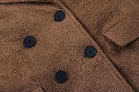 CHARTOU Women Oversized Long Winter Coats Warm Wool Blend Pea Trench Coat Overcoat in Saudi Arabia