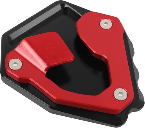 Worldmotop Motorcycle Kickstand Pad Support Extension Enlarger Pad Replacement for Honda CRF1000L Africa Twin 2016 2017 2018 Side Stand Plate(black) in Saudi Arabia