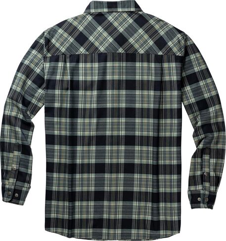 Legendary Whitetails Men's Performance Stretch Plaid Flannel Long Sleeve Snap Down Shirt Moisture Wicking Quick Dry in Saudi Arabia