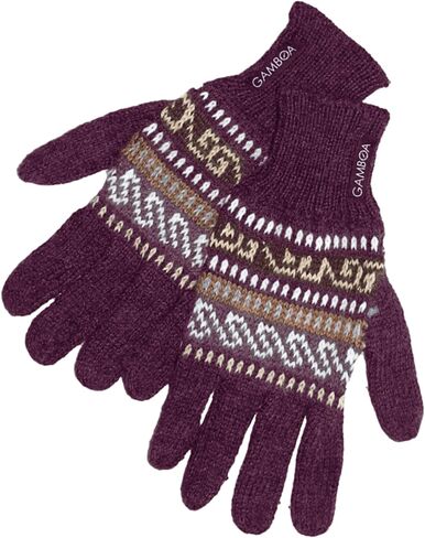 Gamboa Alpaca Wool Gloves for Women Winter Knit Mittens for Womens in Saudi Arabia