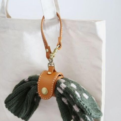 Vintage Leather Glove Holder, Strap Holder With Clasp for Handbag Hat Towel Outdoor Camping Tourism Women Bag Gift in Kuwait