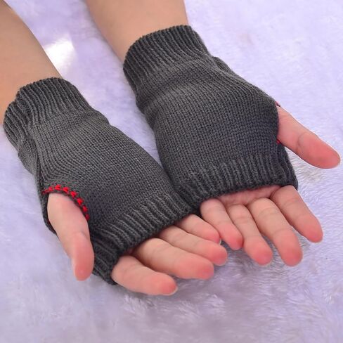 Yolrdiw Women's Therian Star Gloves Light Length Mitten Mitten for Y2K Emo Grunge Punk Goth Excalities in Kuwait