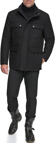ANDREW MARC Men's Wool Coat-Mid and Full Length in Saudi Arabia