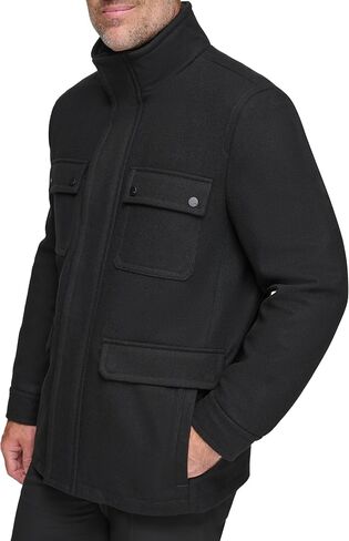 ANDREW MARC Men's Wool Coat-Mid and Full Length in Saudi Arabia