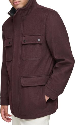 ANDREW MARC Men's Wool Coat-Mid and Full Length in Saudi Arabia