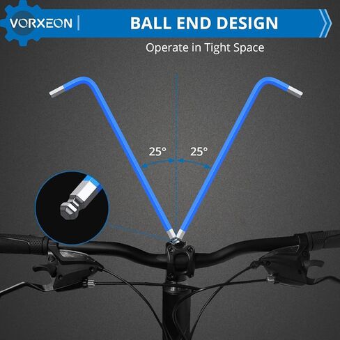 مجموعة مفاتيح مفتاح نجمة مكونة من 9 قطع T10-T50، مجموعة مفاتيح نجمة ذات ذراع طويل متري على شكل حرف L مع ترميز مرئي لإصلاح أثاث الدراجة النارية والدراجة النارية، مجموعة أثاث منزلية يمكنك صنعها بنفسك in Kuwait