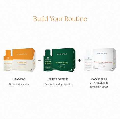 CYMBIOTIKA Vitamin C Individual Packets, Liposomal Delivery, Supplement for Immune Support, Collagen Boost, & Healthy Aging, Skin Hydration Packets, Citrus Vanilla Flavor, 60 Servings, 2pck (2) in Saudi Arabia