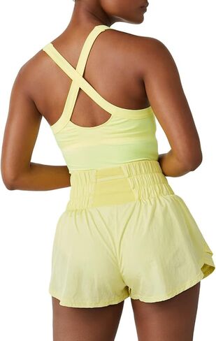 Women's Sleeveless Tennis Dress Solid Color Athletic Mini Dress Workout Golf Dress with Shorts Underneath in Saudi Arabia