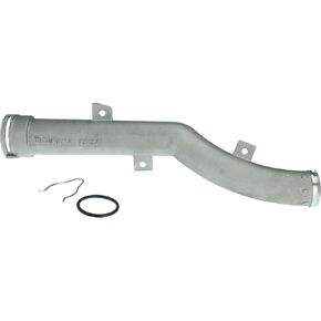 URO Parts 11537589713 Coolant Pipe w/O-ring, Water Pump to Thermostat Housing; Aluminum construction vs OEM plastic