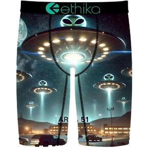 Ethika Mens Staple Boxer Brief | Alien UFO