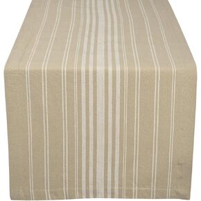 Yourtablecloth Rustic Striped Table Runner – French Nautical Style – Available in Two Sizes – Minimalistic & Chic Table Décor. Blue Striped, 14 x 72 in Kuwait