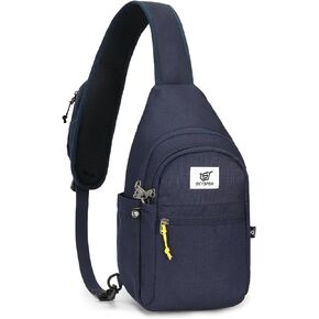 SKYSPER Sling Bag RFID Anti-Theft Crossbody Bag Recycled Travel Cross Body Bag Shoulder Sling Daypack