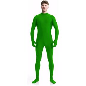 زي Athx للرجال والنساء البضائع الظهر السوستة السوستة دنديكس مقطع هالوين Cosplay Unitard