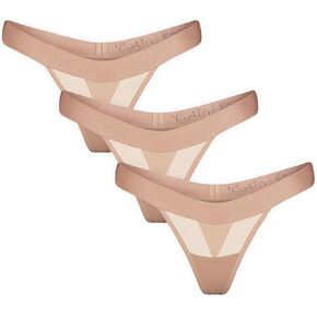ملابس داخلية سلبية - غربال من أجل النساء - الحد الأدنى من القطع في Micromesh البلجيكي المطلق بشكل طبيعي - 3 حزمة