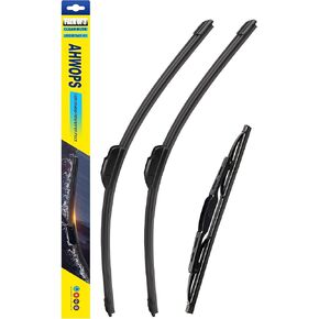 بديل للمساحات الأمامية والمساحات الخلفية للمساحات الخلفية لعام 2015-2020 GMC Yukon/GMC Yukon XL OEM Wiper Rades ، استبدال حقيقي (22 "/22"/13 "3 عبوات)