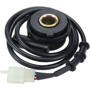 Modengzhe Motorcycle Digital Odometer Senser Cable with 3-Pin Connector Motorbike Speedometer KPH Senser Harness Replacement (3Ft Length)