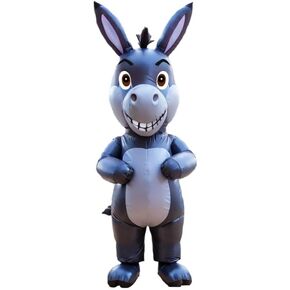 Donkey Inflatable Funny Halloween Deluxe Blow Up Costume