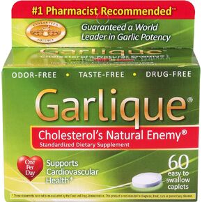 Garlique Caplets 60 لوح (حزمة من 4)