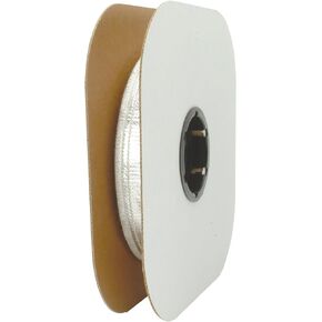 Design Engineering 010418B50 Heat Sheath 1/2" I.D. x 50ft Aluminized Sleeving for Ultimate Hi-Temp Protection