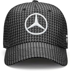 Mercedes AMG Petronas Formula One Team - Kids 2023 Lewis Hamilton Driver Hat - Black - الحجم: حجم واحد
