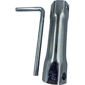 Spark Plug Wrench Compatible With Briggs & Stratton 89838S for 3/4 Inch Hex Short and 13/16 Inch Standard Plugs, Engine, Stens 750-026, Oregon 42-452