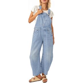 وزرة دوكوريتو للنساء غير القابل للتعديل غير القابل للتعديل ، زنبق الدنيم الفضفاض in Kuwait