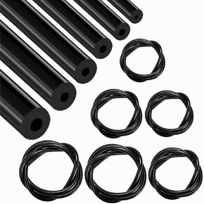 6 قطع سيليكون خرطوم فراغ السيارات ، 1/8 "5/32" 3/16 "1/4" 5/16 "