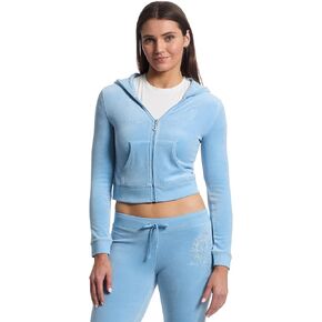 Juicy Couture Women's Heritage Cropped Track Jacket