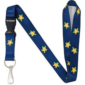 فينيلكشن الورك Llama Lanyard Keychain وحامل الهوية مع مشبك قابلة للفصل للمفاتيح أو الشارة | قلادة حداثة سوداء سوداء متينة (لاما) in Kuwait