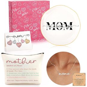Mothers Day Birthday Gifts for Mom from Daughter Son, Thanksgiving Christmas Ideas Mom Mama Gifts Set of 4