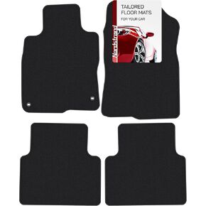 Floor Mats for Honda Civic 2016 2017 2018 2019 2020 2021 - Custom 3D Fit for Civic 10th Gen Hatchback Coupe Sedan - 1st and 2nd Row Set - 30oz Heavy Duty Carpet Mat - All Weather Car Liner Accessories