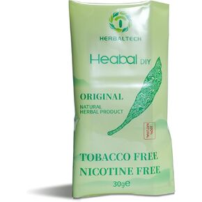 HEABAL Herbal Smoking Blend - Nicotine Free & Tobacco Free (Original)