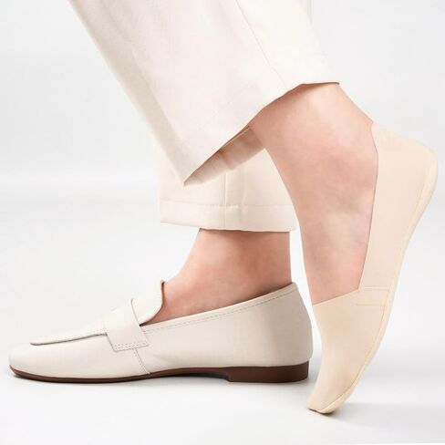 No Show Socks for Women, Non Slip Nylon Thin Footies Invisible Silky Low Liner Socks for Loafers Flats 6 Pairs in Saudi Arabia