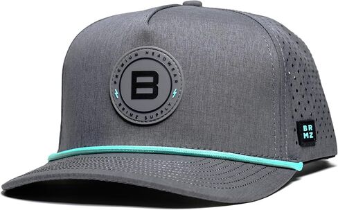BRIMZ Outdoor Performance Hat - Water & Sweat Resistant Hats - Breathable & Moisture-Wicking Snapback in Saudi Arabia