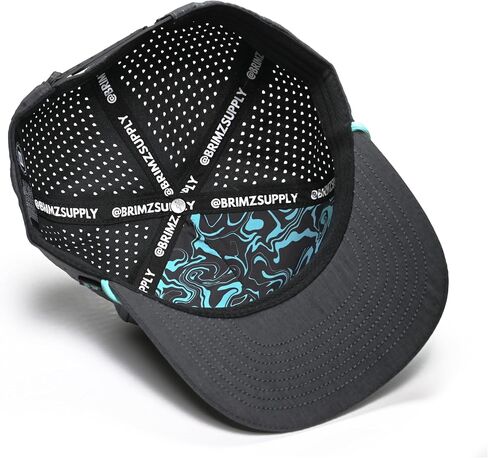 BRIMZ Outdoor Performance Hat - Water & Sweat Resistant Hats - Breathable & Moisture-Wicking Snapback in Saudi Arabia