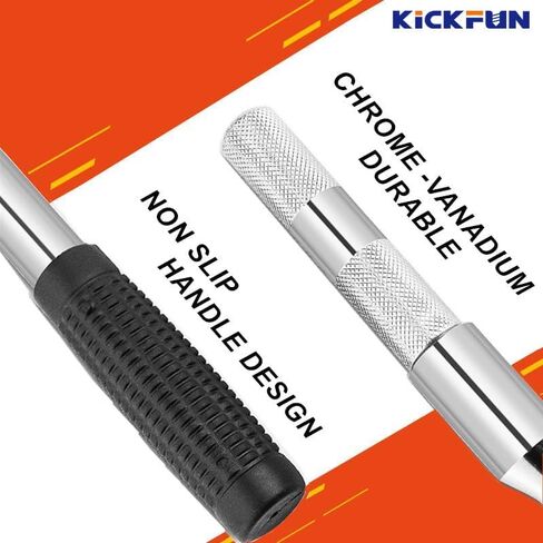 Universal Lug Wrench Wheel Wrench (17mm, 19mm, 21mm & 23mm) Wheel Brace for Car Wheel Nut Wrench Labor Saving Removel Tyre Wrench (20'') in Saudi Arabia