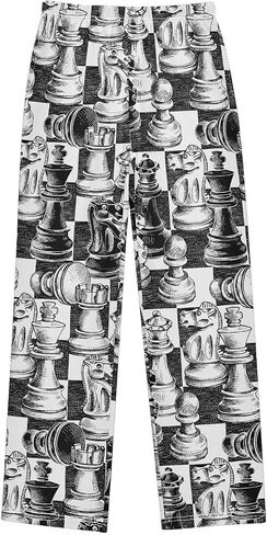 visesunny Boys' Pants Cute Pattern Lounge Pants Elastic Waist Jogger Trousers with Tow Pockets Size S-XL in Saudi Arabia