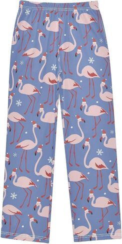 visesunny Boys' Pants Cute Pattern Lounge Pants Elastic Waist Jogger Trousers with Tow Pockets Size S-XL in Saudi Arabia